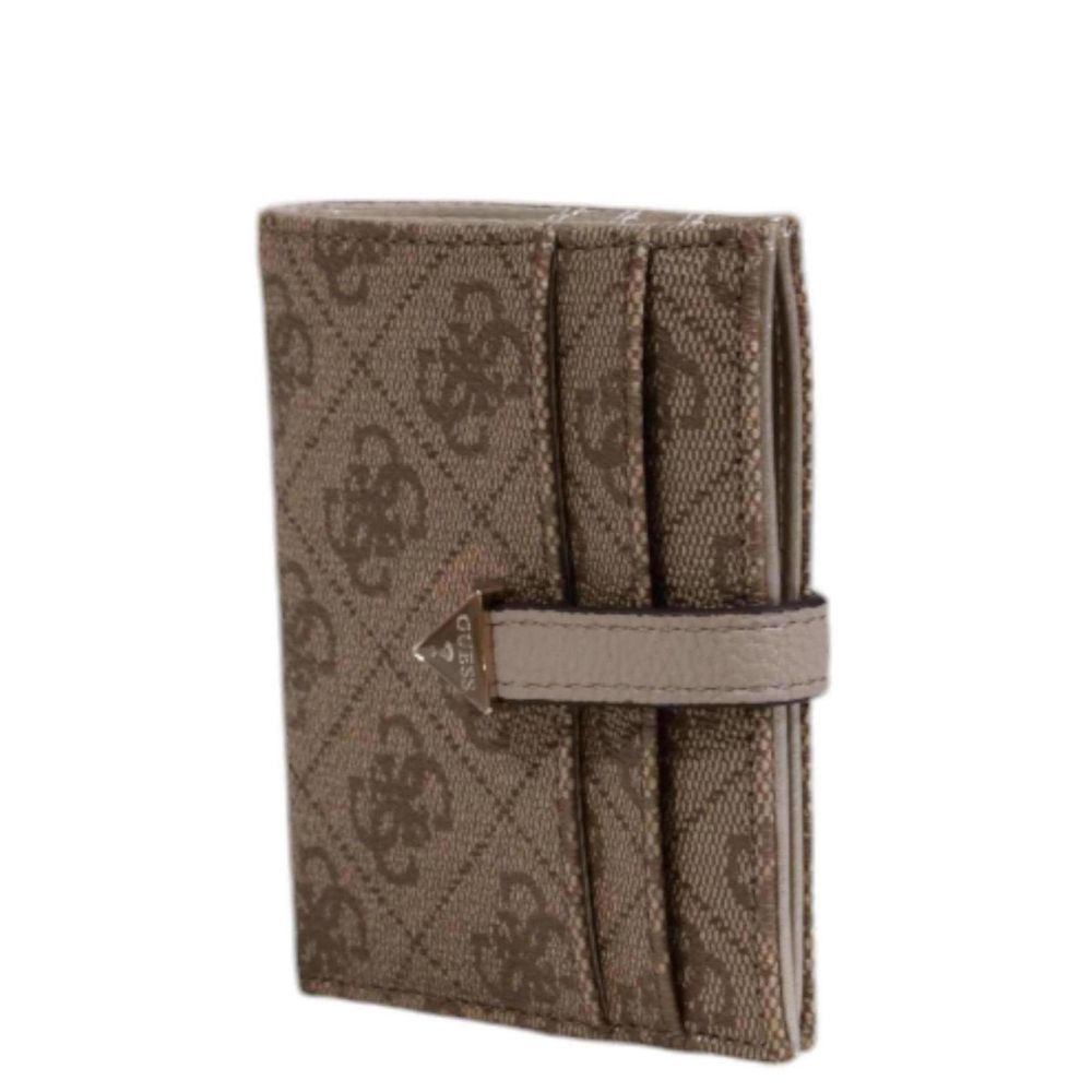 Guess wallet made of brown polyethylene